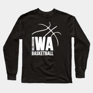 Washington Basketball 02 Long Sleeve T-Shirt